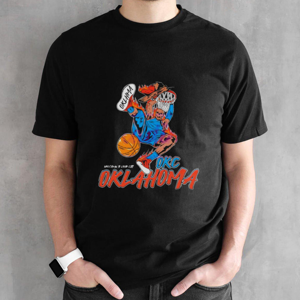 Welcome to loud city Oklahoma City Thunder shirt
