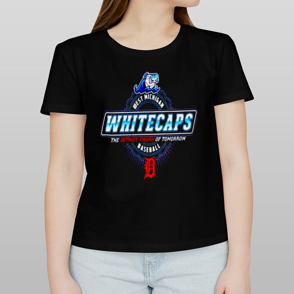 West Michigan Whitecaps He Detroit Tigers Of Tomorrow Baseball Logo T-Shirt