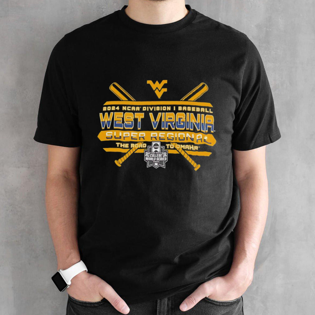 West Virginia Mountaineers 2024 NCAA Division I Baseball Super Regional shirt