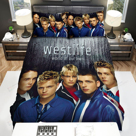 Westlife World Of Our Own Album Music Bed Sheets Spread Comforter Duvet Cover Bedding Sets 1410s