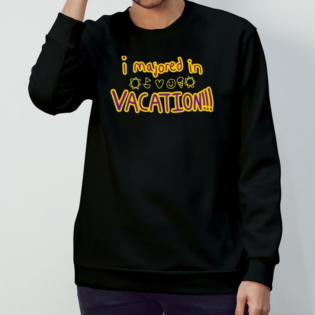 Weston Koury I Majored In Vacation Shirt