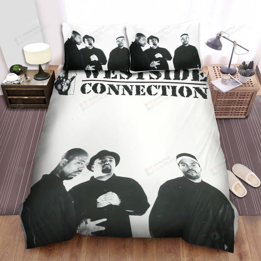 Westside Connection Music Band Ice Cube Mack 10 Bed Sheets Spread Comforter Duvet Cover Bedding Setss