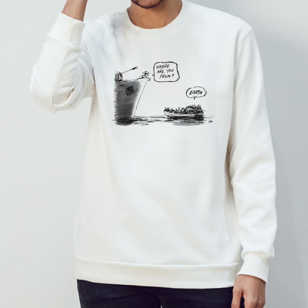 Where are you from earth Simon Kneebone shirt