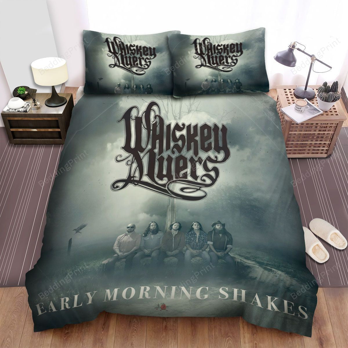 Whiskey Myers Early Morning Shakes Album Bed Sheets Duvet Cover Bedding Setss