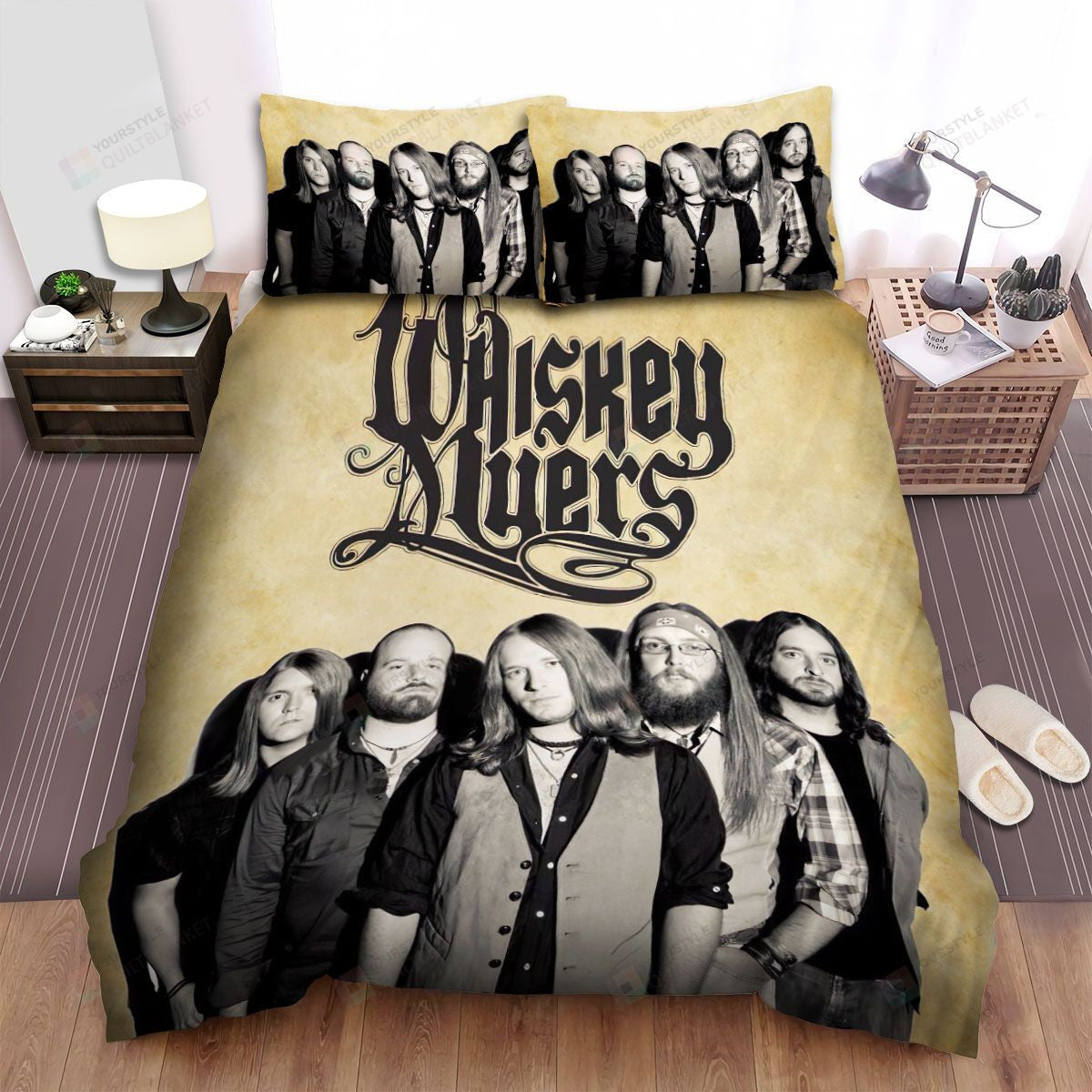 Whiskey Myers Poster Bed Sheets Spread Comforter Duvet Cover Bedding Setss