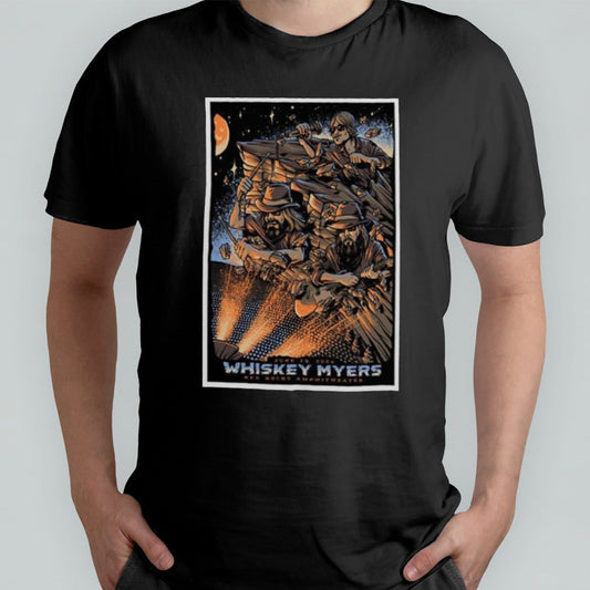Whiskey Myers Red Rocks Amphitheatre Morrison CO June 13 2024 Poster shirt
