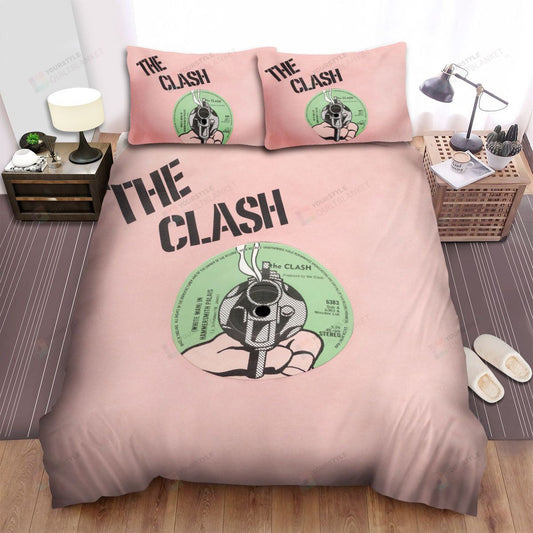 White Man In Hammersmith Palais Single The Clash Bed Sheets Spread Comforter Duvet Cover Bedding Setss