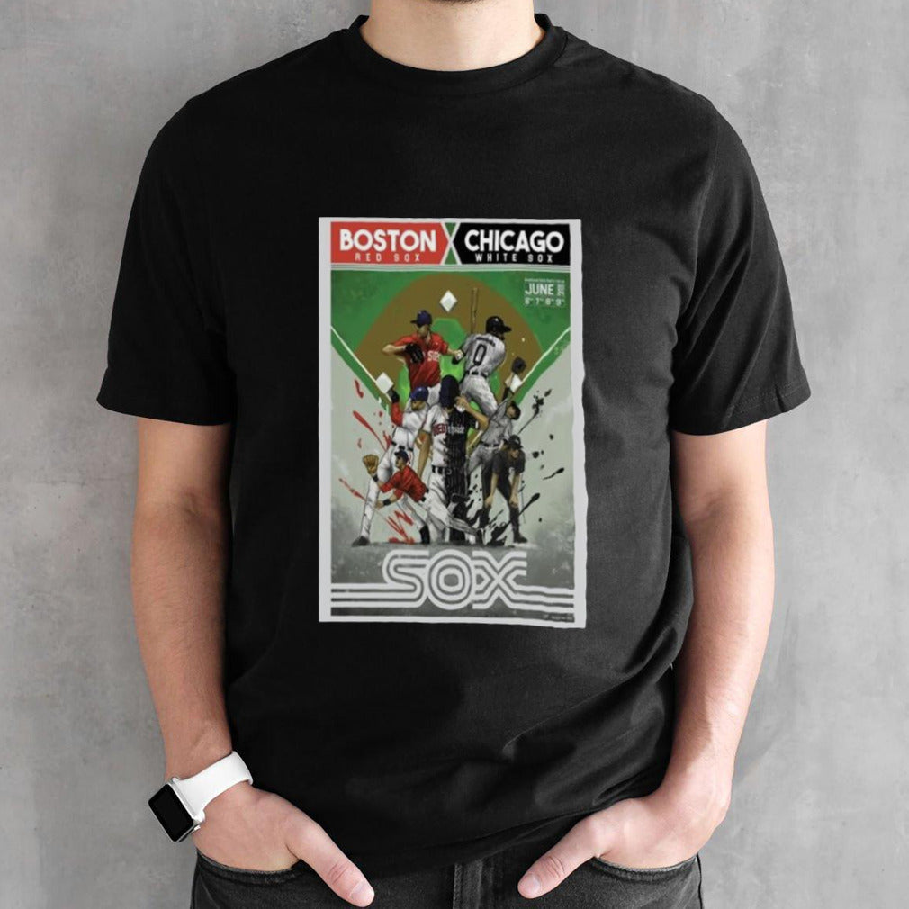 White Sox Vs Red Sox June 6-9 2024 The Guaranteed Rate Field T-shirt