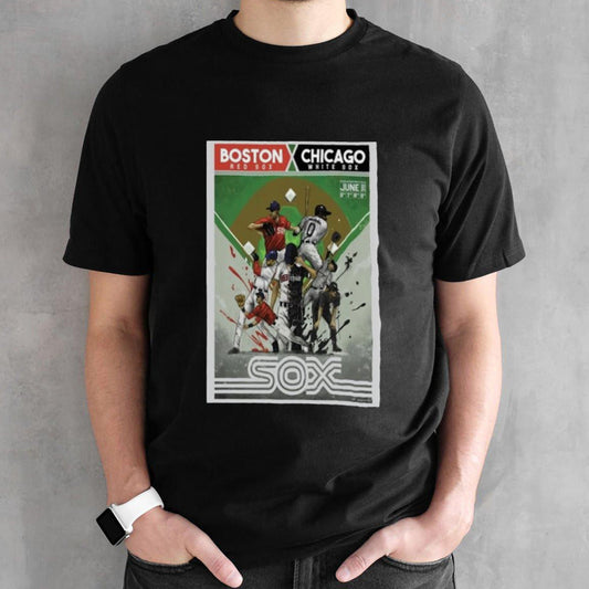 White Sox Vs Red Sox June 6-9 2024 The Guaranteed Rate Field T-shirt