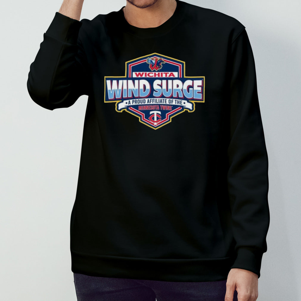 Wichita Wind Surge A Proud Affiliate Of The Minnesota Twins T-shirt