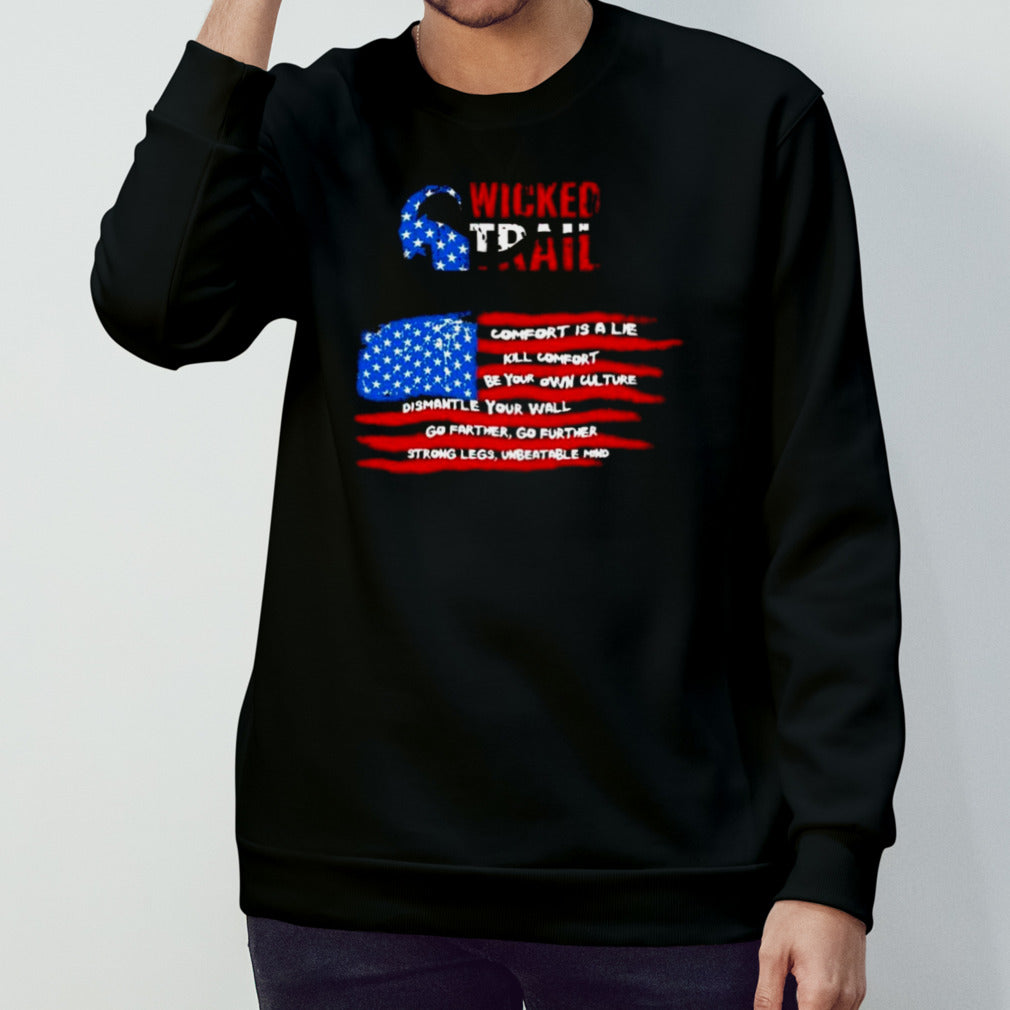 Wicked Trail American Flag T-shirt