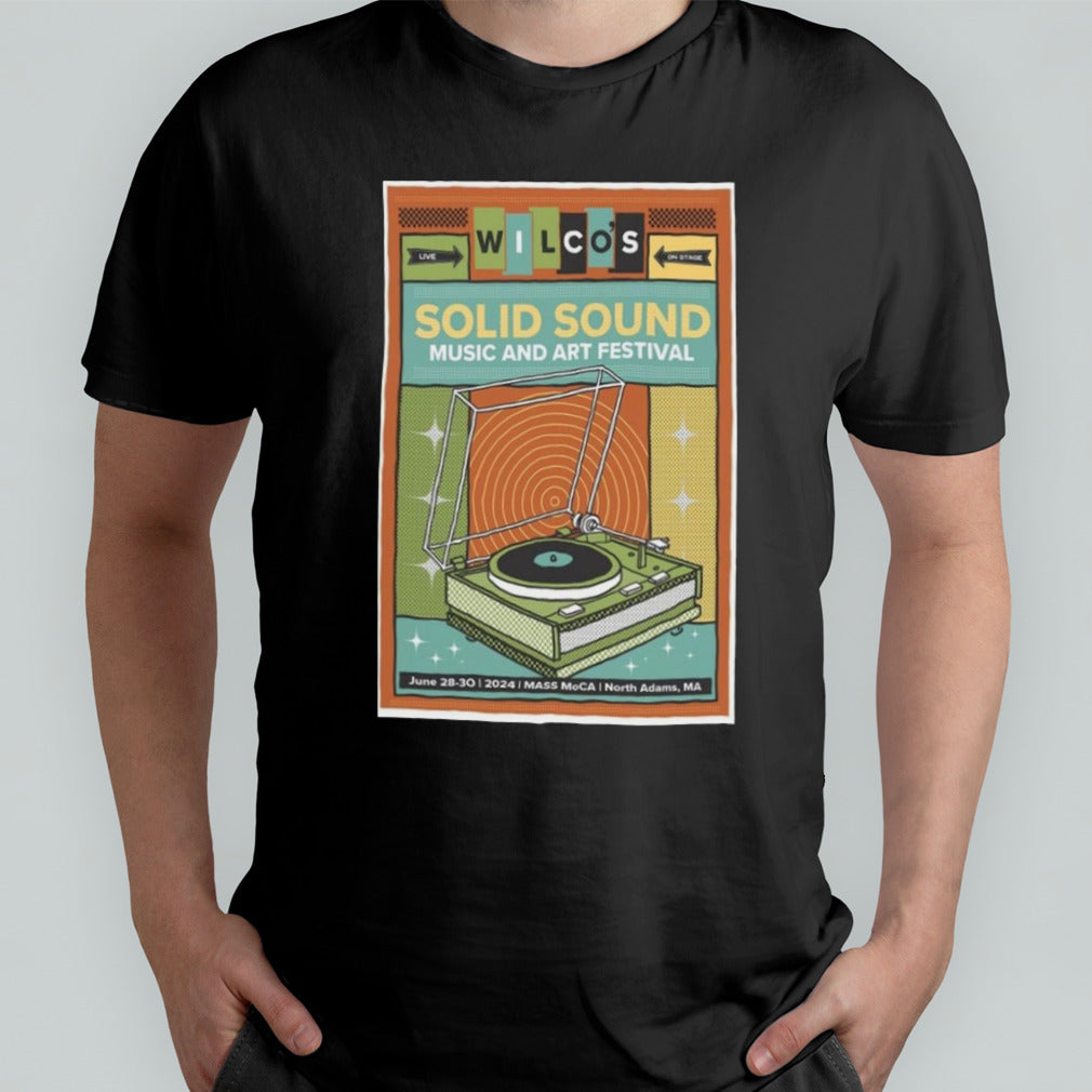 Wilco MASS MoCA June 28-30, 2024 North Adams, MA Poster Shirt