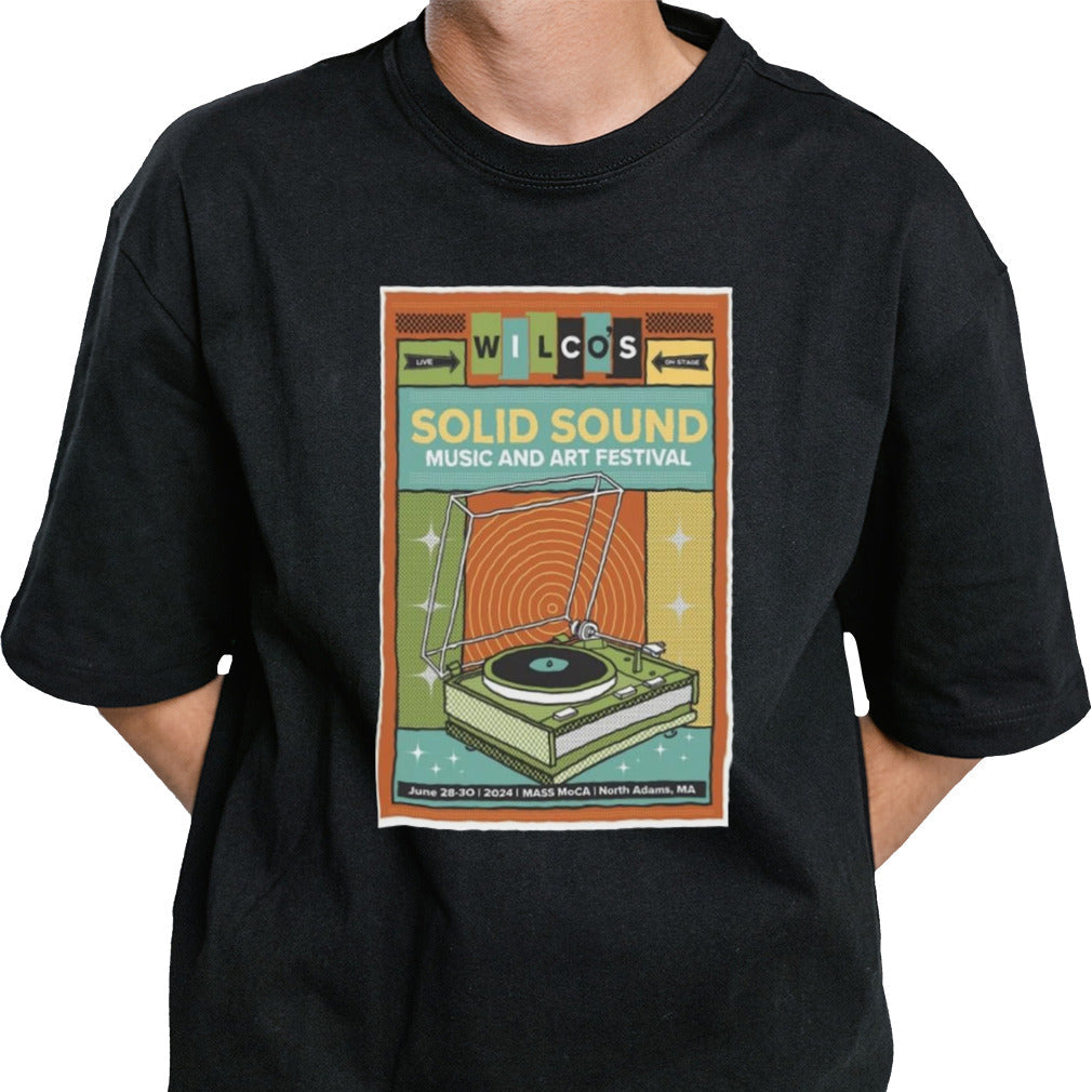 Wilco MASS MoCA June 28-30, 2024 North Adams, MA Poster Shirt
