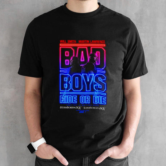 Will Smith Martin Lawrence Bad Boys Ride Or Die June 7 Poster Shirt