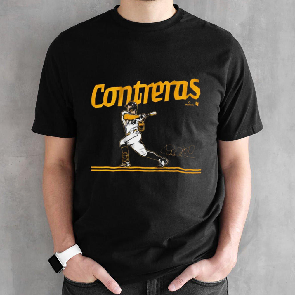 William Contreras Slugger Swing Signature T-shirt