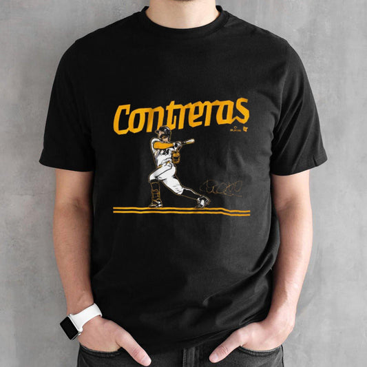 William Contreras Slugger Swing Signature T-shirt