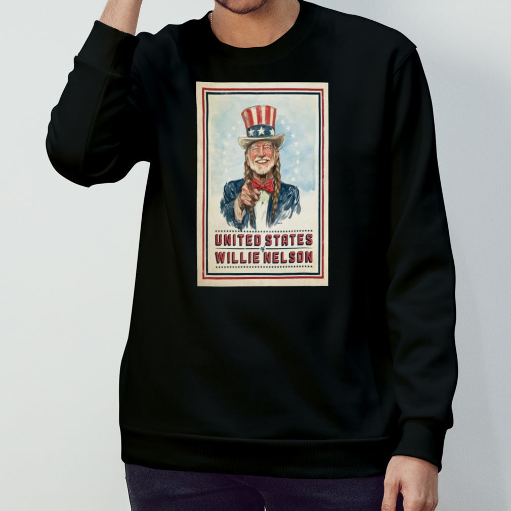 Willie Nelson Canvas Wrap Poster Shirt