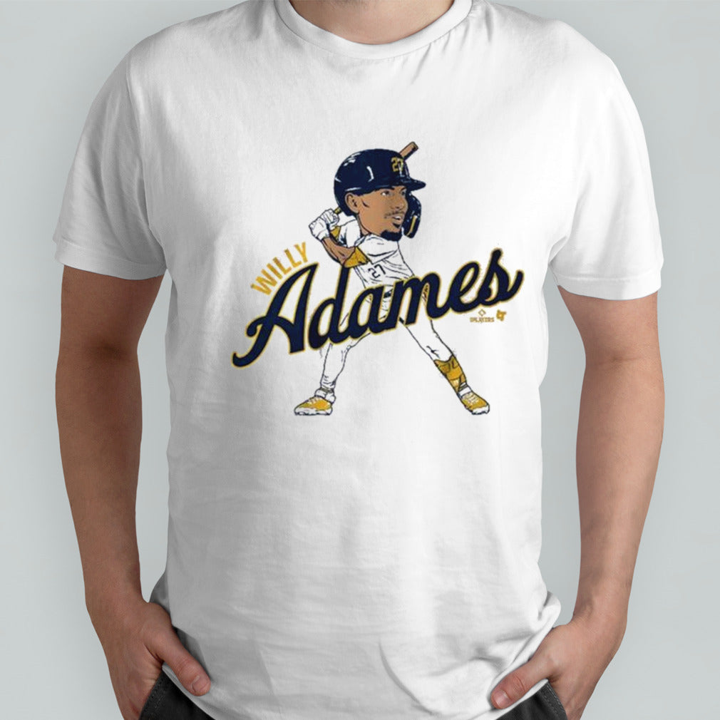Willy Adames Caricature T-shirt