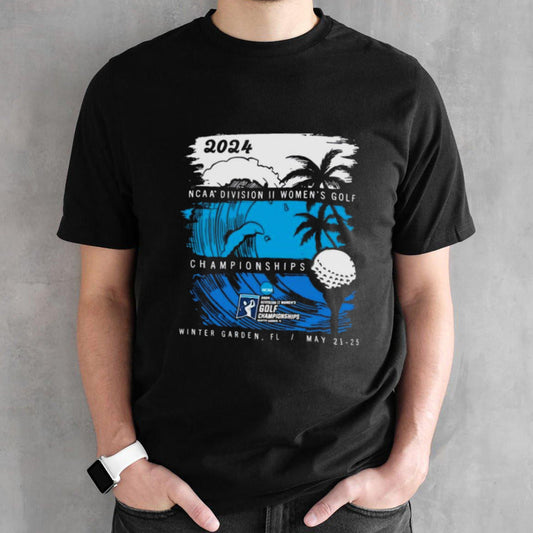 Winter Garden, FL 2024 NCAA Division II Womenâ€™s Golf Championship Shirt