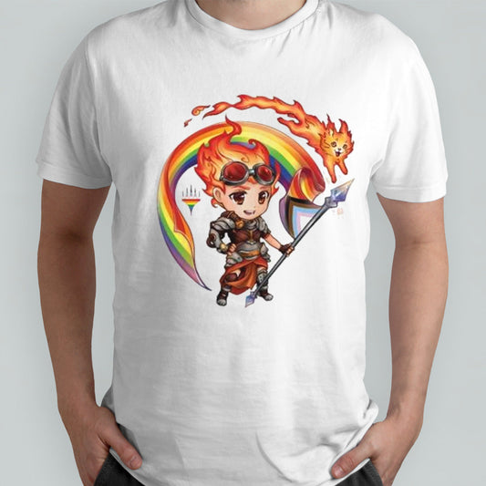 Wizard Magic Pride June 2024 Chandra and Embercat Shirt