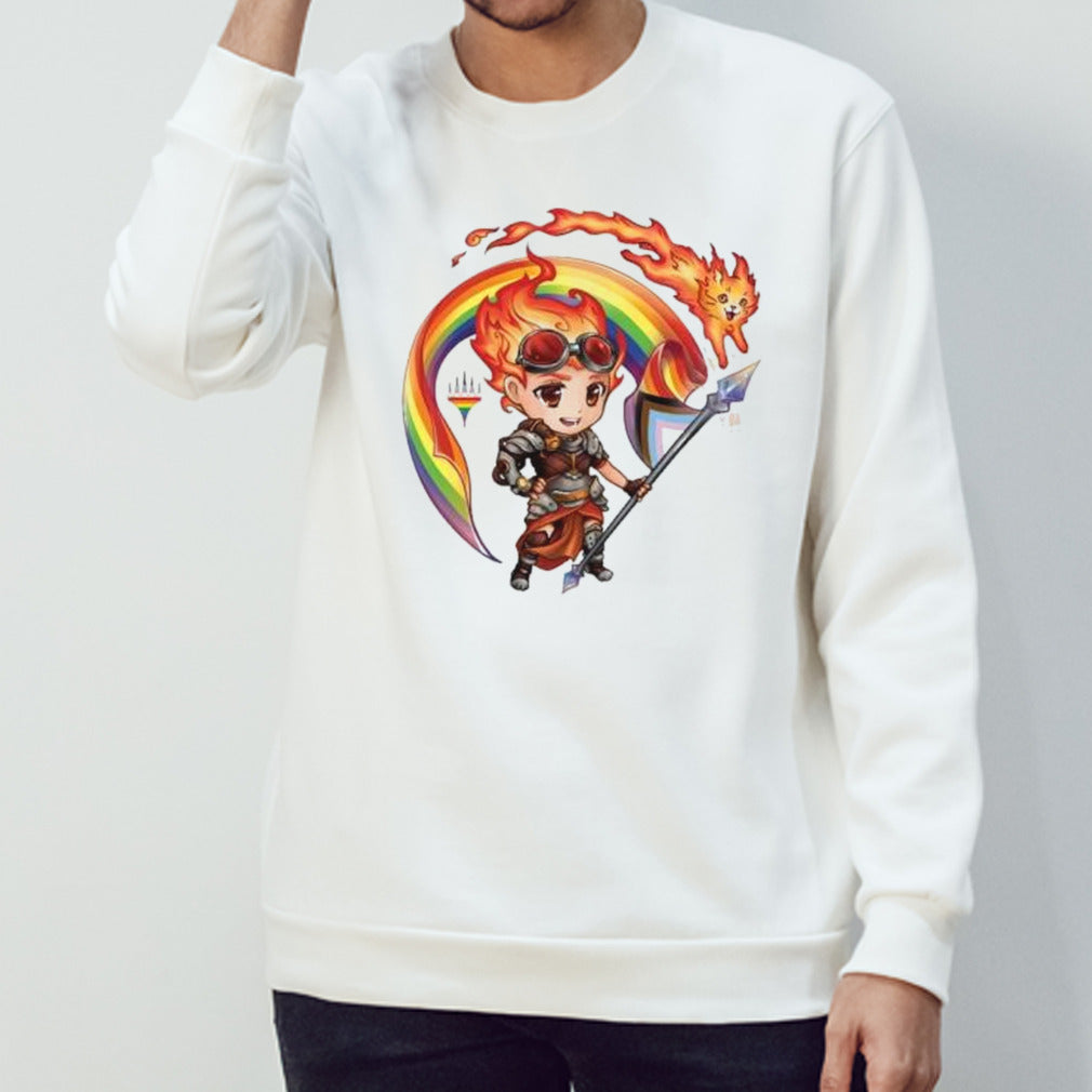Wizard Magic Pride June 2024 Chandra and Embercat Shirt