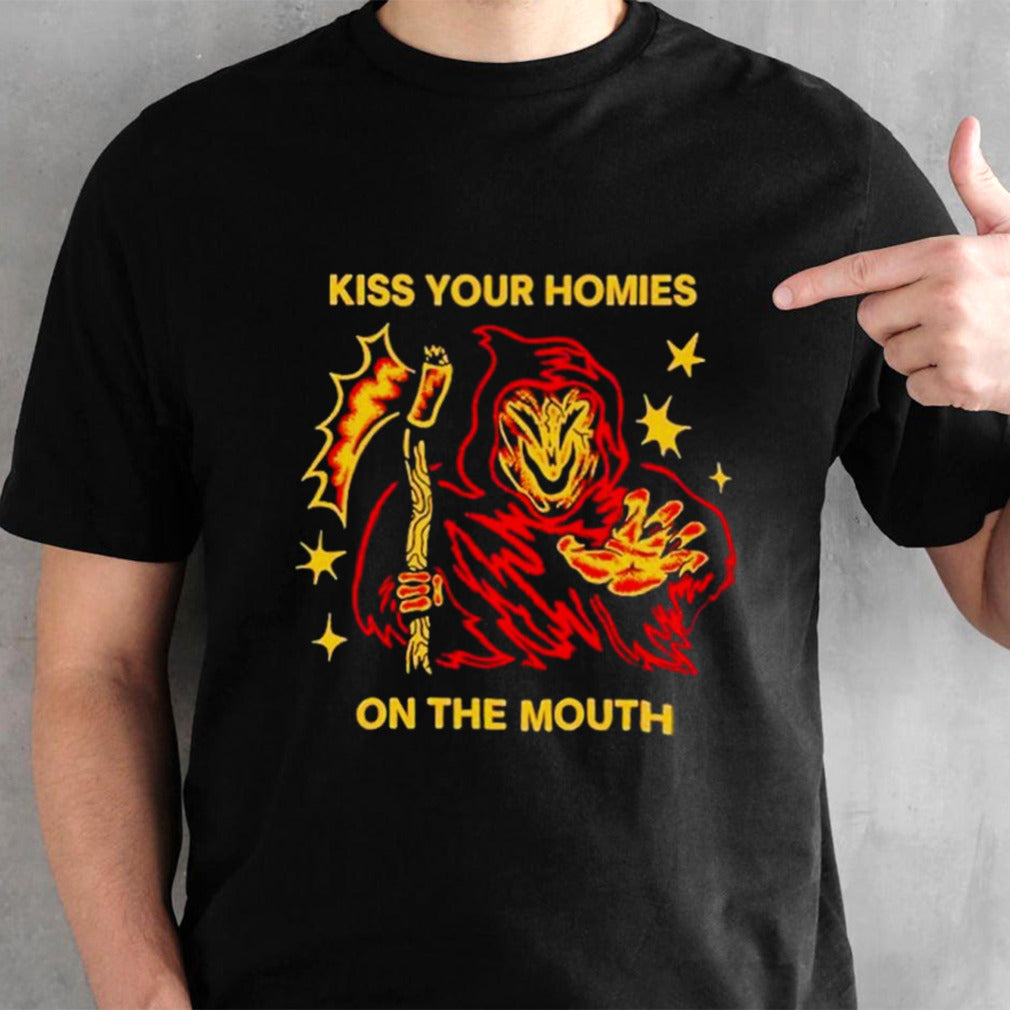 Wizard of barge kiss your homies on the mouth shirt