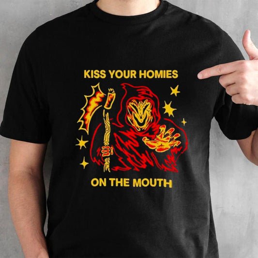 Wizard of barge kiss your homies on the mouth shirt