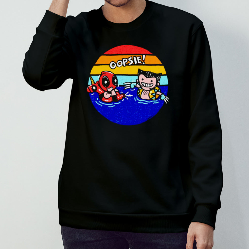 Wolverine and Deadpool oopsie summer claws shirt
