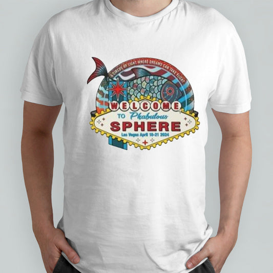 Wombat Matt Phish Shows Sphere Las Vegas Shirts