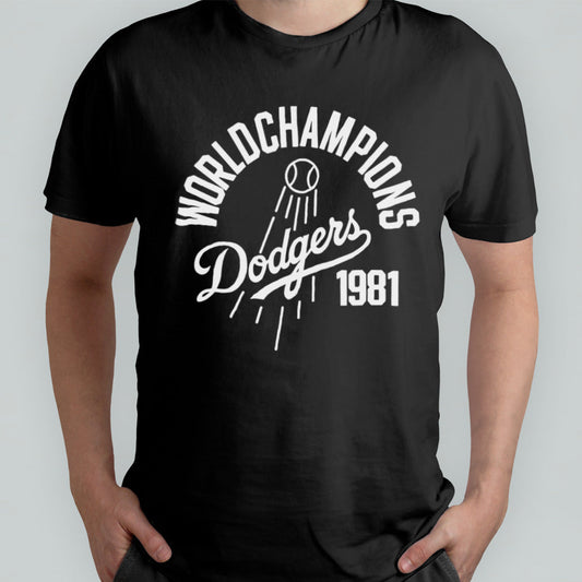 World Champions Dodgers 1981 shirt
