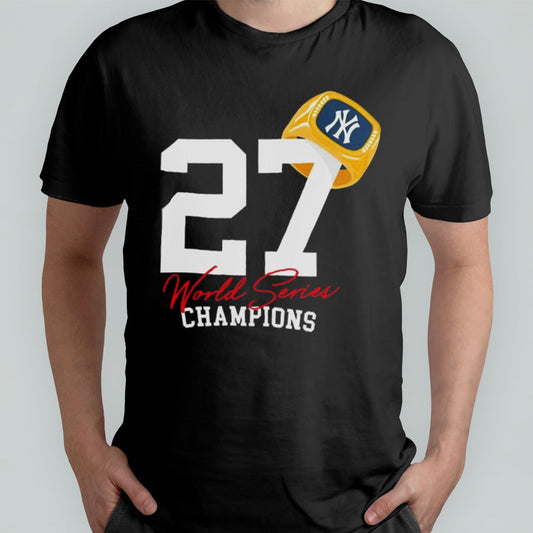 World Series Champion 27 New York Yankees T-shirt