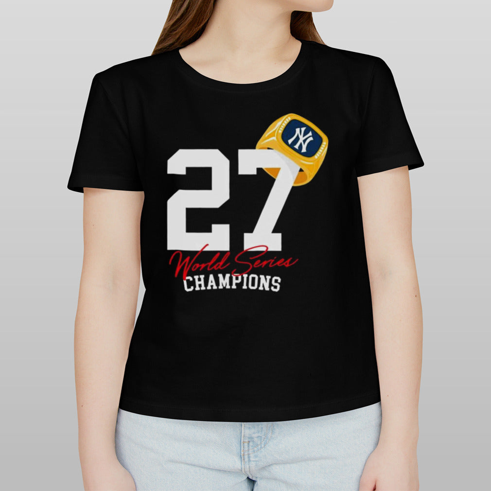 World Series Champion 27 New York Yankees T-shirt