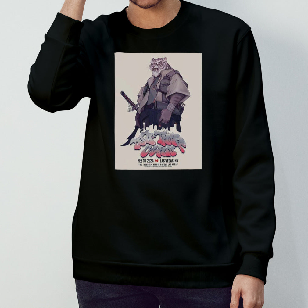 Wu-Tang Clan Las Vegas NV February 10 2024 The Theater At Virgin Hotels Las Vegas T-Shirt