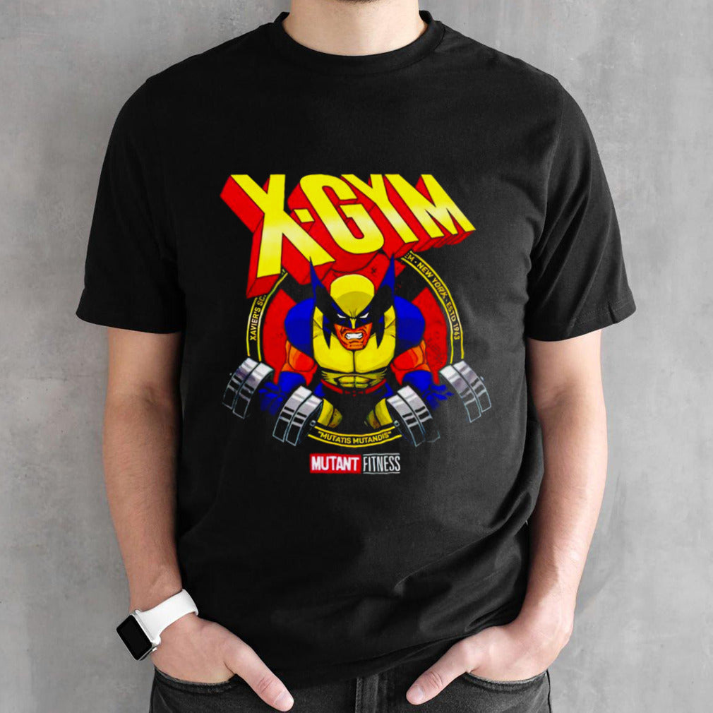 X-Gym Mutant Fitness Wolverine shirt