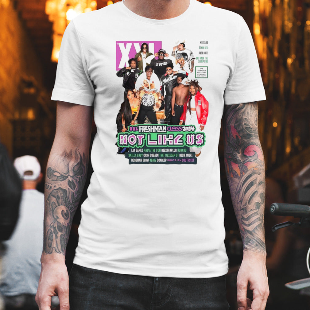 XXL Freshman class 2024 not like US shirt