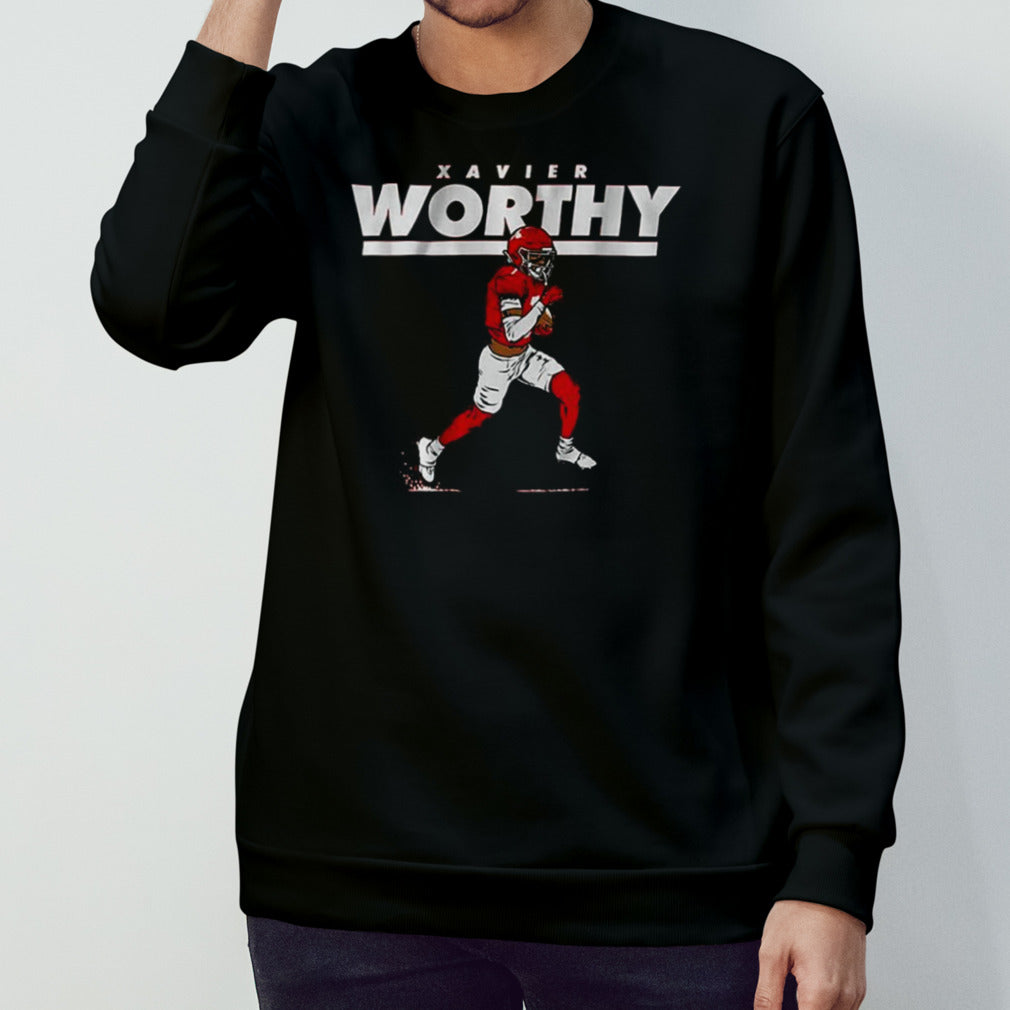 Xavier Worthy Kansas City Chiefs Shirts