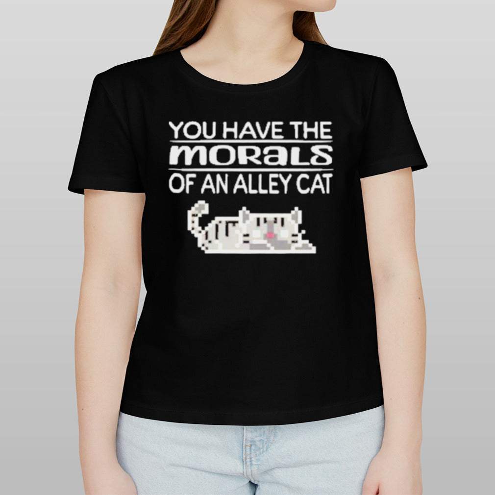 You Have The Morals Of An Alley Cat Joe Biden Debate 2024 Shirt