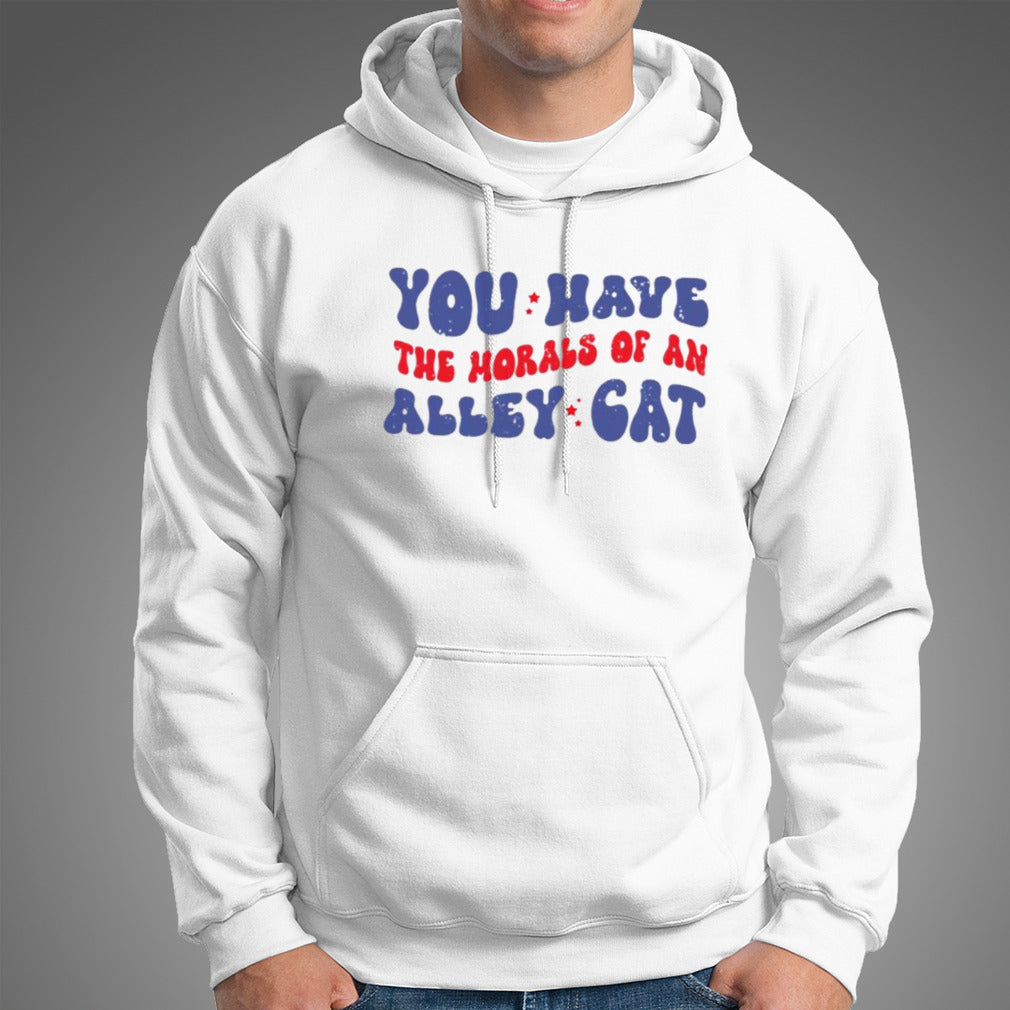 You Have the Morals of an Alley Cat â€“ Debate Humor T-Shirt
