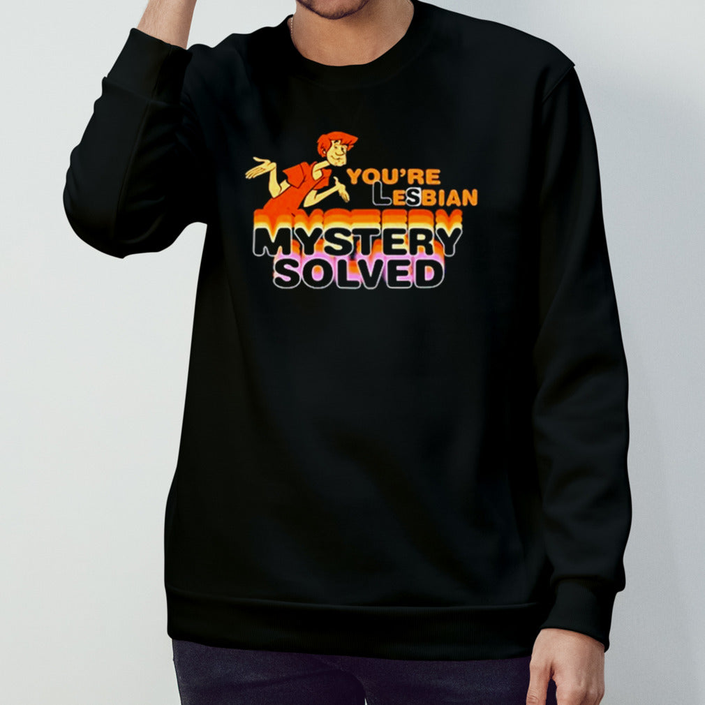 Youâ€™re Lesbian Mystery Solved shirt