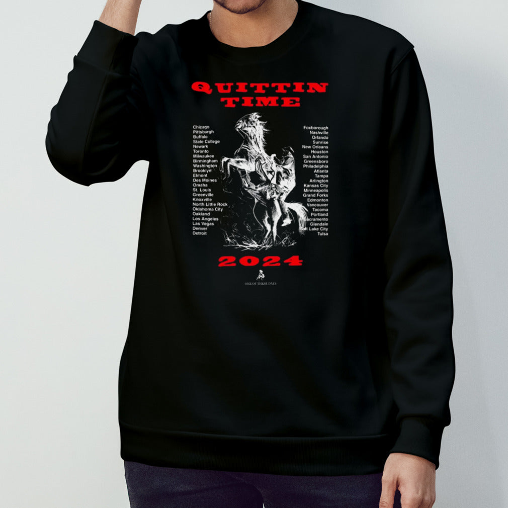 Zach Bryan One Of These Day Quittin Time 2024 Shirt