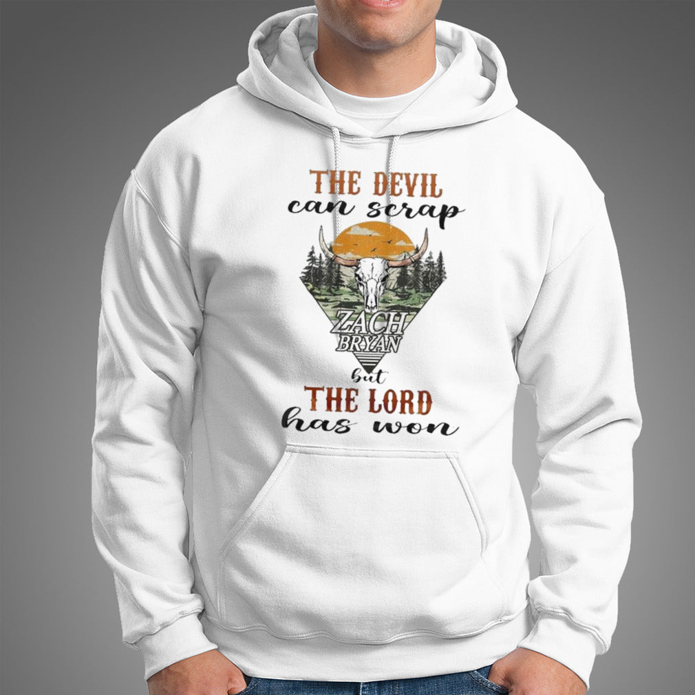 Zach Bryan The Devil Can Scrap But The Lord Has Won T-shirt