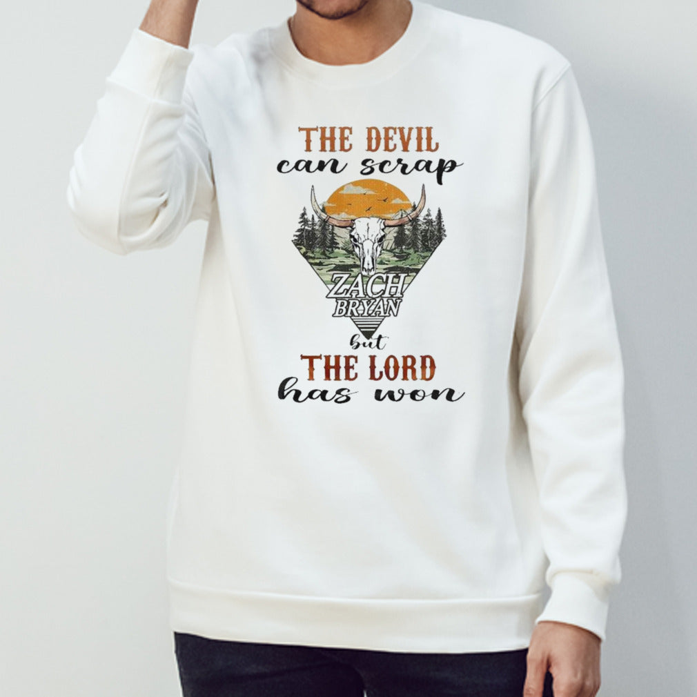 Zach Bryan The Devil Can Scrap But The Lord Has Won T-shirt