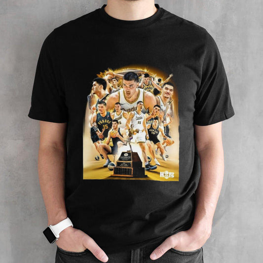 Zach Edey Wins The Naismith Mens College Poy 2024 Shirts