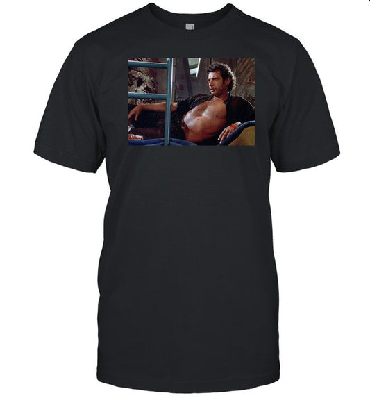 Jurassic Park Adventure Dinosaur Movie Ian Malcolm Tee