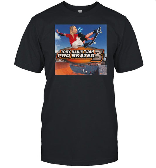 Teenhearts Tony Hawk Tuah Pro Skater 3 Tee