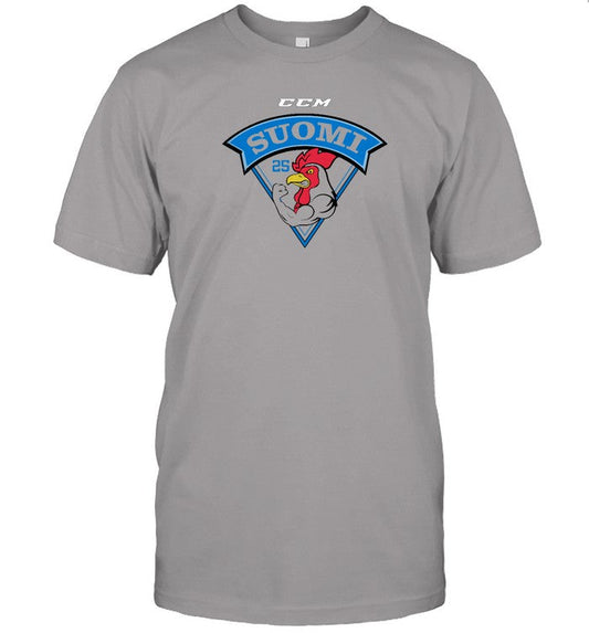 Ccm Suomi Chicken 25 Finland Hockey Shirt