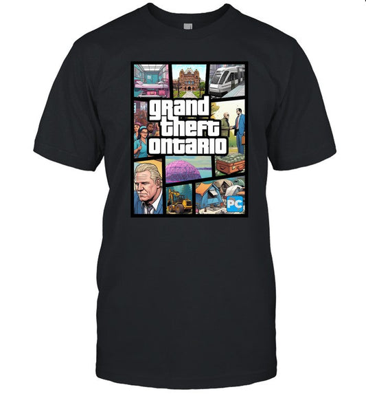 Doug Ford's Grand Theft Ontario Shirt, Hoodie, Sweater, Long Sleeve And Tank Top