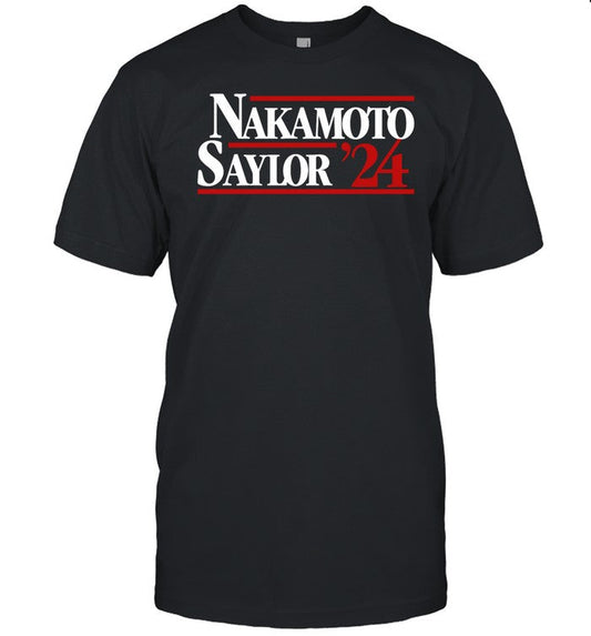 The Bitcoin Therapist Nakamoto Saylor' 24 Shirt