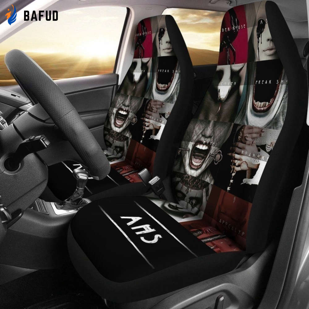 AHS Special Character Car Seat Covers For Fan Gifts - Bafud