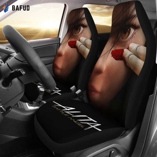 Alita Eyes Battle Angel Car Seat Covers For Fan Gifts LT03 - Bafud